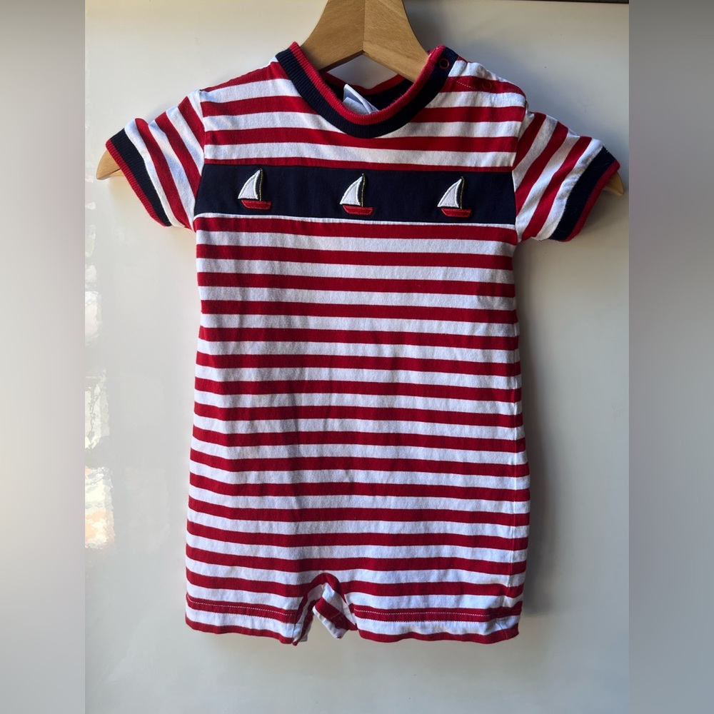 florence eiseman vintage boat romper